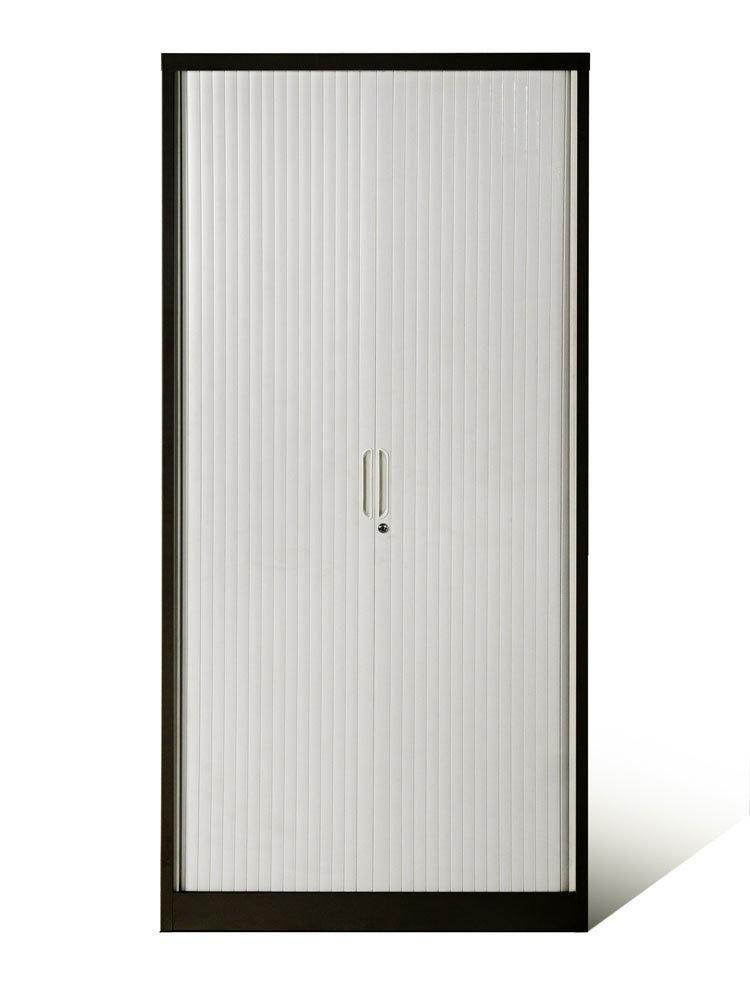 Tambour Door Kitchen Cabinet with 4 Adjustable Shelves
