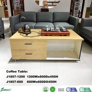 J1857 Modern MFC Solid Wooden Office Furniture Reception Meeting Coffee Table