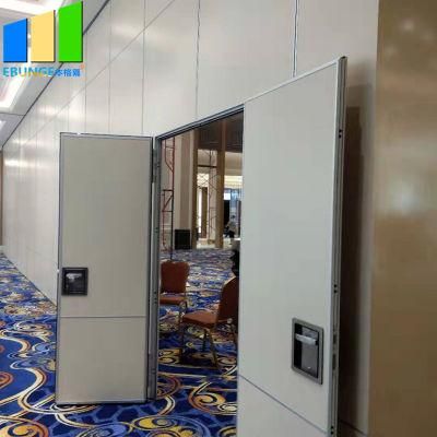 Aluminum Composite Panel Folding Partition with Doors Divider Partition Wall