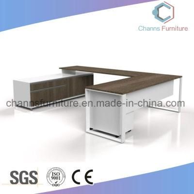 Modern U Shape Boss Furniture Wood Desktop Office Table