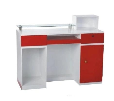 Hl-877 2021 Top Quality Mix Color Salon Reception Table Consult Table for Sale Cashier Desk Check-out Counter Checkstand