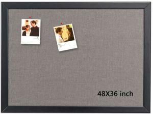 Cork Board Bulletin Board 48 X 36 Inch, 100% Wood Frame Brazil Imported