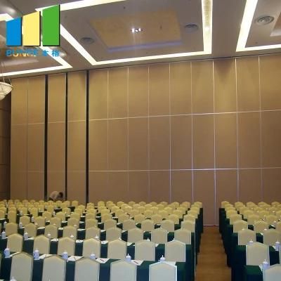 Hotel Acoustic Wooden Hanging Removable Partition Walls
