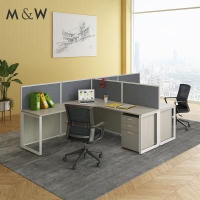 Genuine Partition Size Price Modular Modern Material Design Aluminum Profile Office Workstation