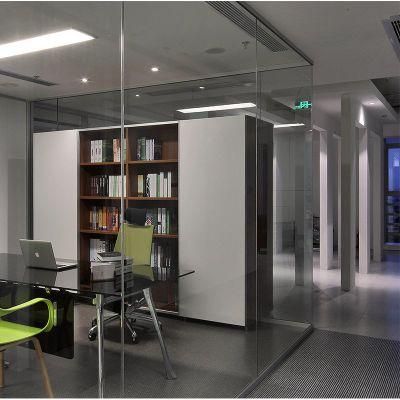 Luxury Style Single Glazed Extruded Aluminium Glass Partition Wall