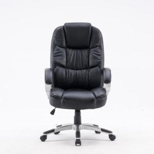 Wholesale High Quality Luxury Swivel Chair Executive Ergonomic Boss Black Leather Office Chair