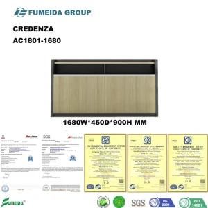 High Grade Executive Storage Office Furniture MFC Panel Wooden File Cabinet Credenza