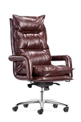 High-Back True Seating Concepts Leather Executive Office Chair (HX-NH161)