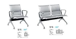 Public Hospital Visitor Waiting 2 Seater Airport Chair in Stock