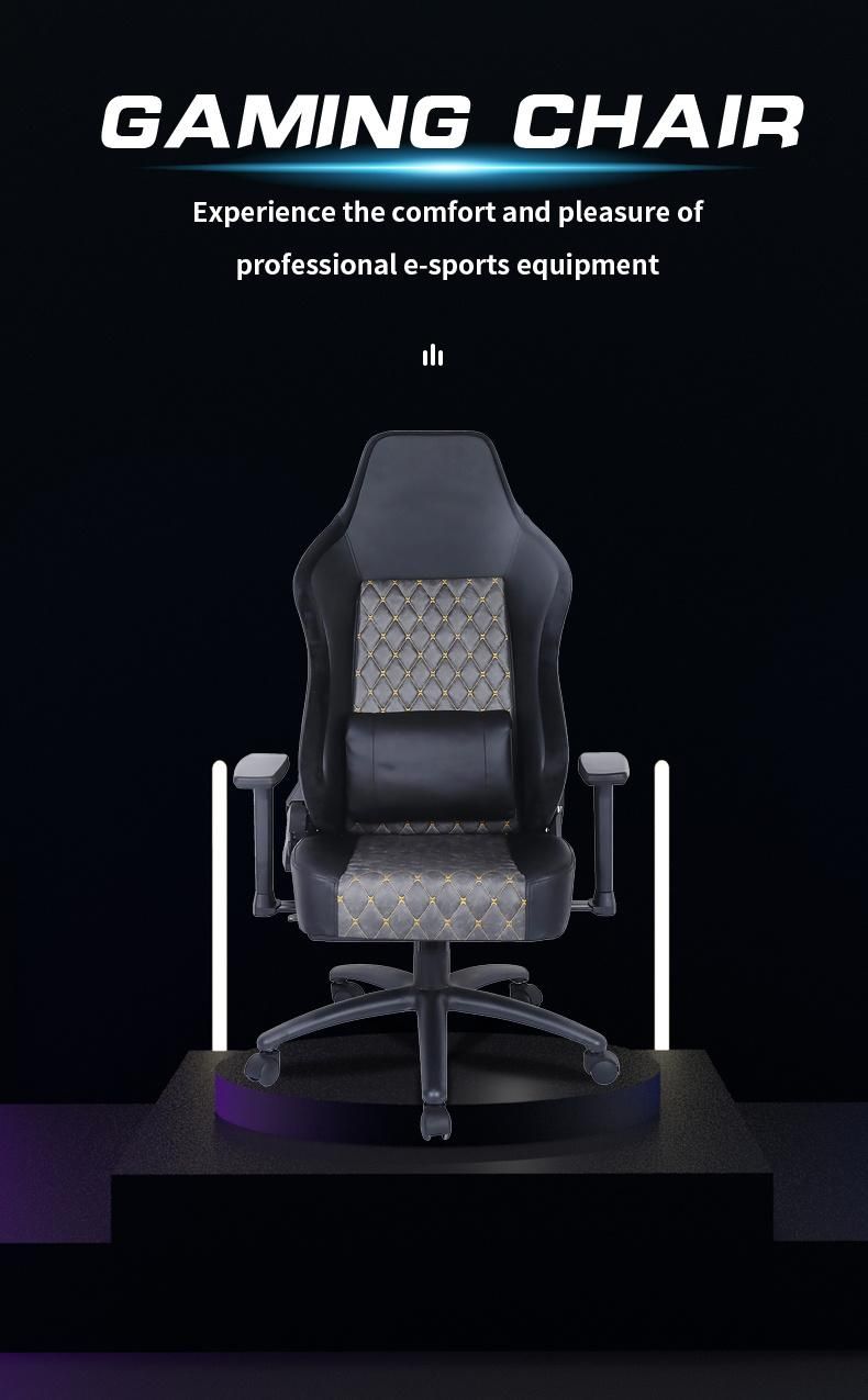 Silla Game Office Massage China Gaming Chair Moves with Monitor Cadeira Gamer