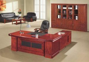 Office Table Executive Table Shining Glossy Finish Paper Melamine Desk Boss Manager Table