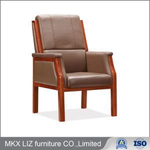 Top Quality Solid Wood Office Executive Meeting Room Chair (D313)