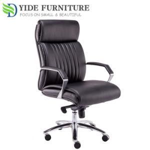 Middle Back Swivel Office Executive Stainless Steel Chair Furniture