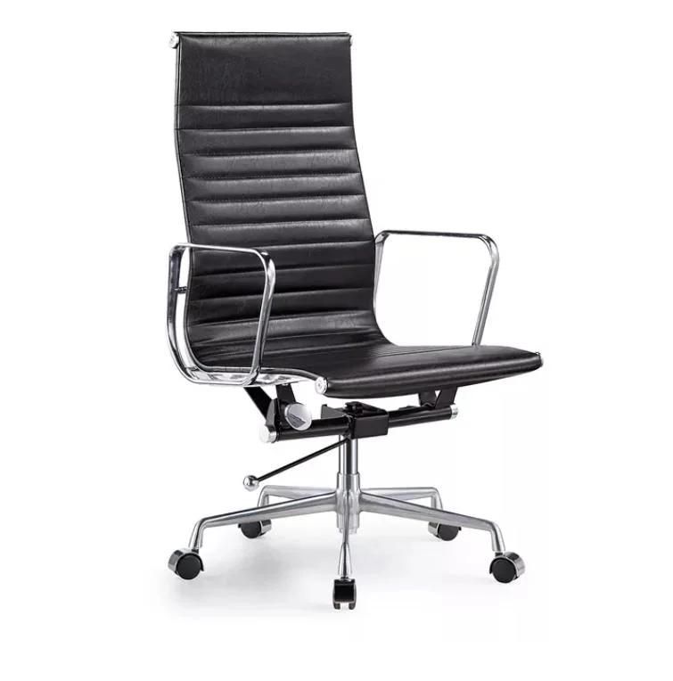 Hot Sale Ergonomic Swivel Office Chair PU Leather High-Back Chair Height Adjustable