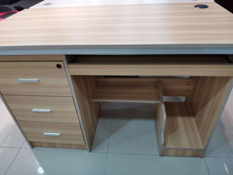 Modern 1.2m Wooden Staff Office Standing Computer Desk