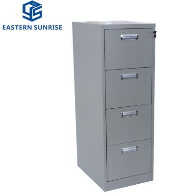 4 Drawer Document Steel Cabinet Vertical File Cabinet