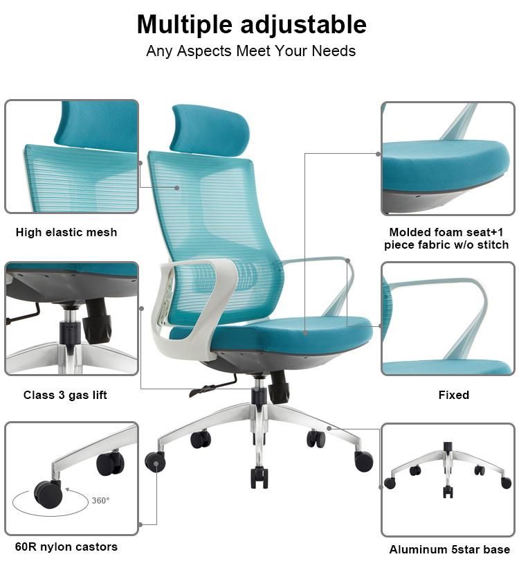 Manufacturer Supply Project Chair High Back Mesh Office Chair