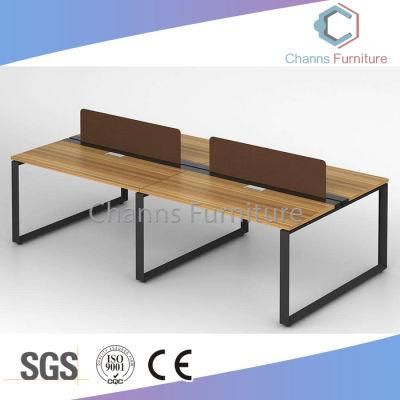 Straight Shape Four Seats Metal Frame Office Workstation (CAS-W31478)