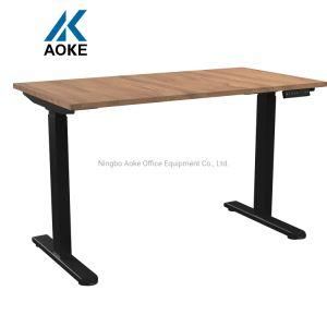 High Quality Dual Motor Standing Computer Table Electric Height Adjustable Office Desk