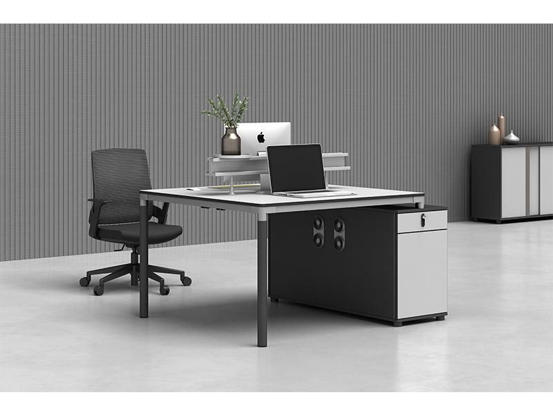 High Quality Modern Staff Melamine Two Person Workstations Office Desk