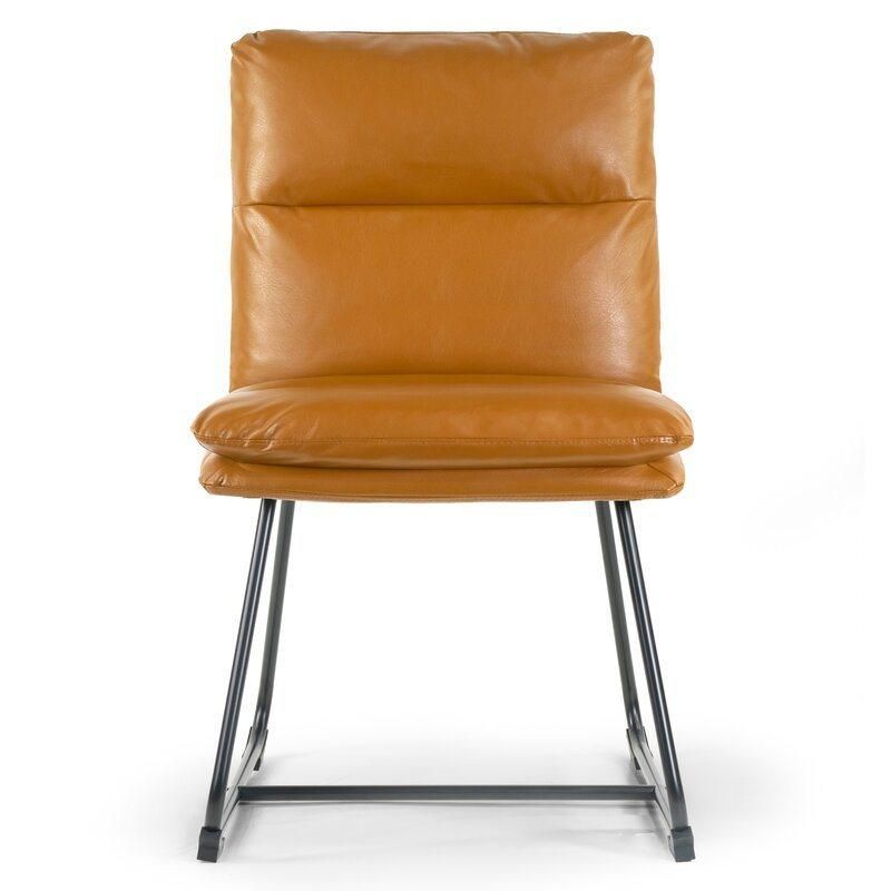 Hot Selling PU Leather Small Size Bow Leg Office Chair