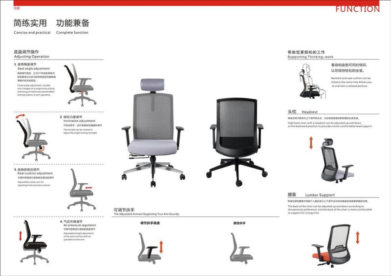 Tall Ergonomic Mesh Manager Gaming Adjustable Tilting Executive Home Office Swivel Office Chair