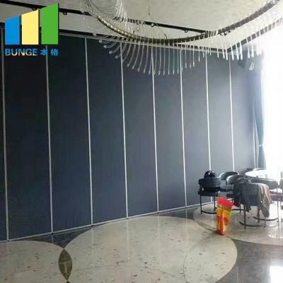 Modern Collapsing Soundproof Folding Partition for Banquet Hall and Office