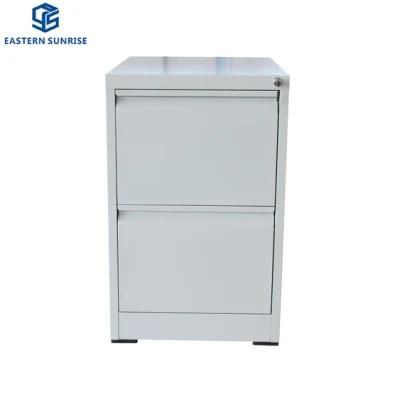 High Quality 2-Drawer Metal Office Cabinet for Bedroom/School