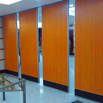 Sliding Aluminium Track Restaurant Movable Sound Proof Partition Wall