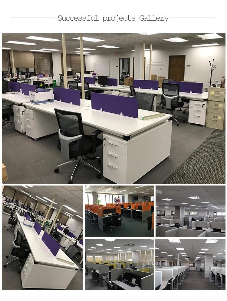 Sound Proof Modern Design Call Center Cubicle Workstation Table Office Cubicle Partion Desks