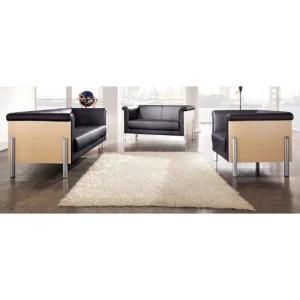 MFC Panel Armrest PU/Leather Office Sofa V9000