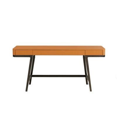 Concise Home China Wholesale Modern Writing Table Wooden Top with Solid Wood Legs Study Desk