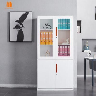 Hot Sale Office Furniture Steel Glass Door Metal Cabinet