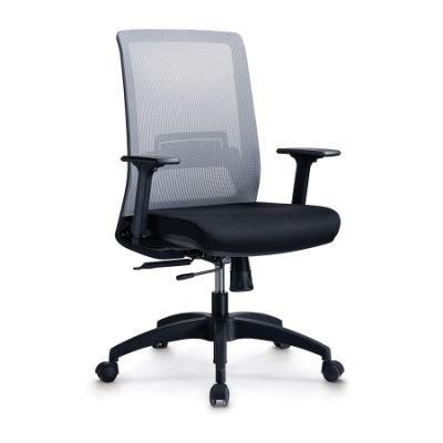 Foshan Office Lift Chair Full Mesh Style Medium Back Computer Staff Chair