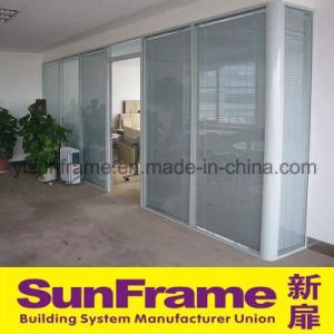 Aluminium Partition Wall with Blinds