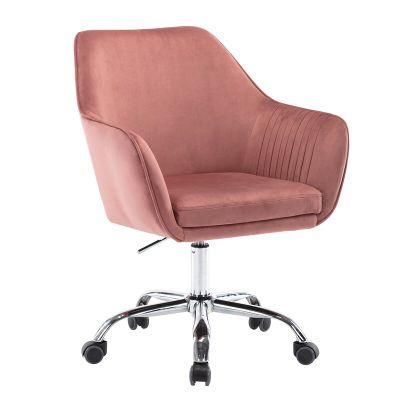 Home Furniture Computer Swivel Adjustable Velvet Task Office Chair