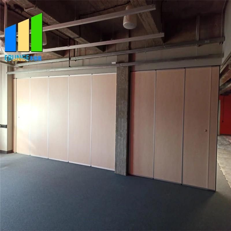 Russian Project Soundproof Movable Panel Conference Room Sliding Partition Wall