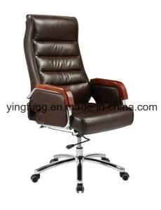 Office Furniture Leather Material High Back Executive Office Chair Yf-9556