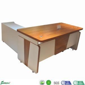 Solid MFC Panel Wood Furniture L Shape Office Executive Table Manager Desk