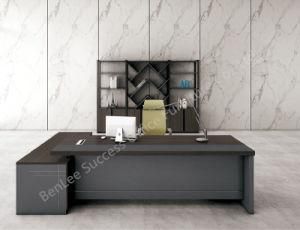 L Shape Modern Simple Office Wood Furniture Excutive Office Desk (BL-BCYD28)