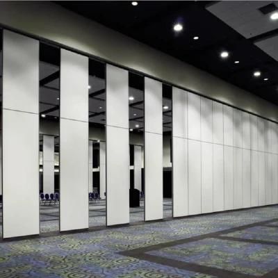 Banquet Hall Acoustic Panel Movable Partition Walls / Sliding Folding Partitions