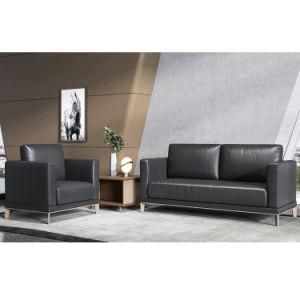 Latest Design Office Leather Sofa Set 3 Seater Leather Sofa