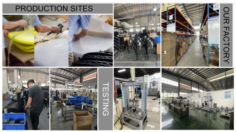 Wholesale Ergonomic Adjustable Middle Mesh Back Tilting Staff Task Home Office Swivel Office Chair with Lumbar Support