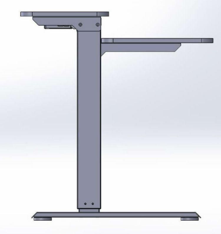 Height Adjustable Cold Rolled Steel Electric Lifting Office Desk