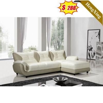 Cheap Price Modern Home Furniture Living Room Sofas Soft Foam Fabric L Shape Sofa