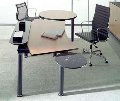 Office Furniture Debo Moisture Proof Compact Fiberboard Office Desks Resin Table Top for Company