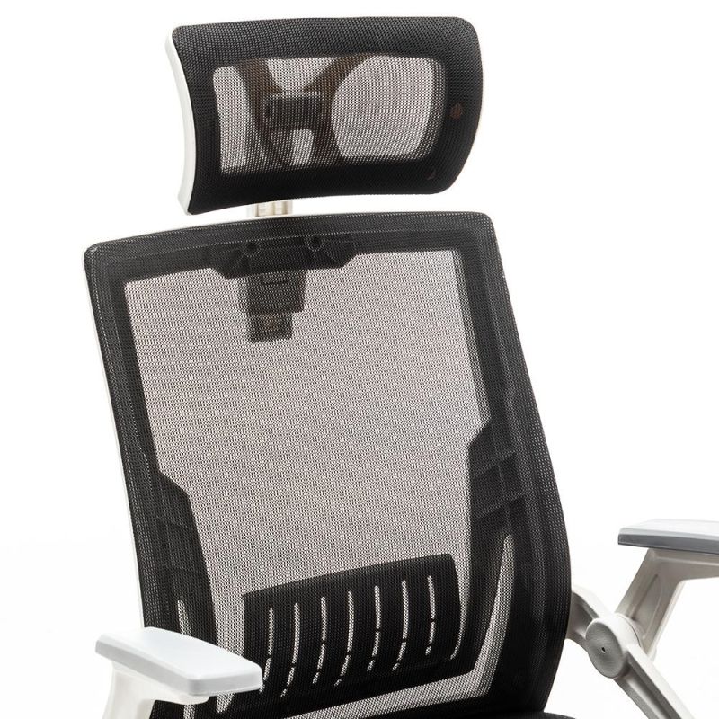 Free Sample Ergonomic Mesh Executive Swivel White Office Chairs