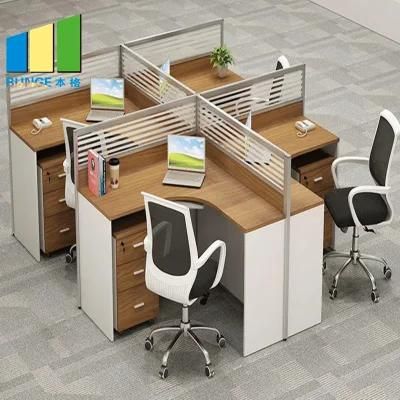 Conference Room Desk Modular Office Desk 4 Seater Office Workstation