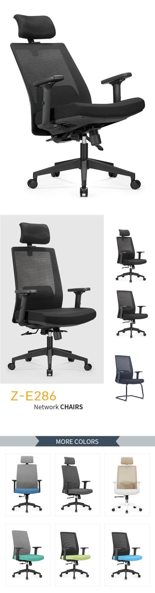 Commercial Furniture Best Price Office Chair Ergonomic Office Chair with Wheels