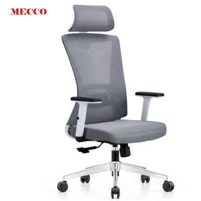 2022 Factory Sales Luxury High Back White Swivel Ergonomics Executive Full Mesh Office Chairs